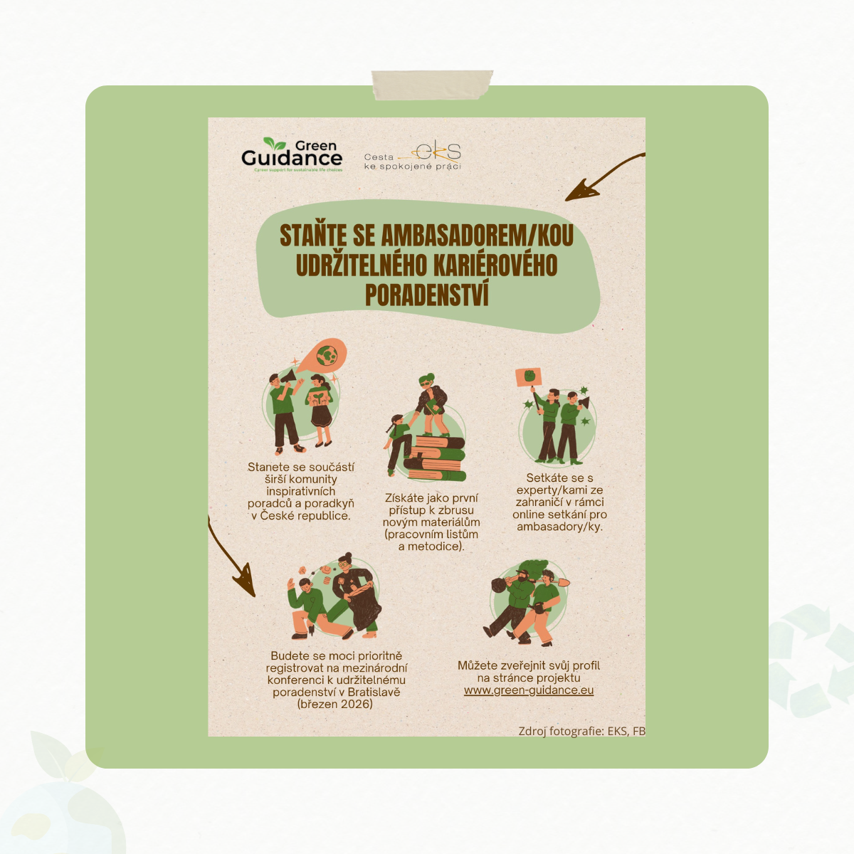 Environmentálně udržitelné kariérové poradenství (Projekt: Green career guidance)