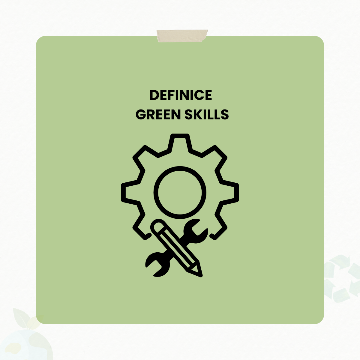 Definice Green skills