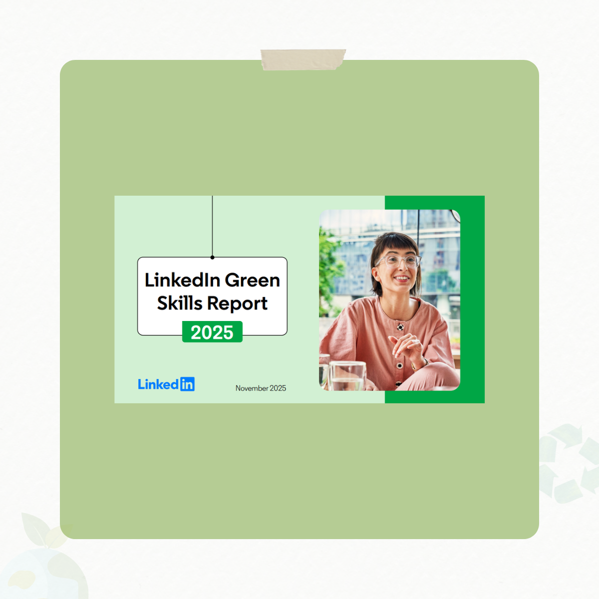 Green skills report, Linkedin 2025